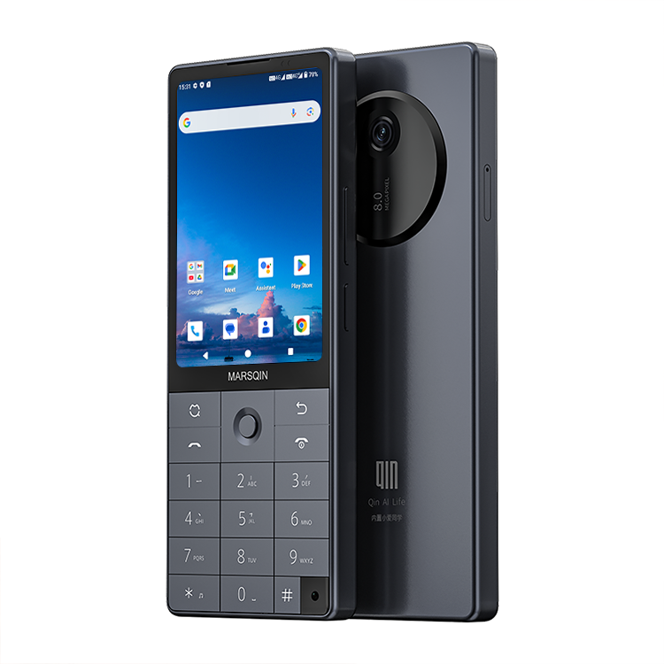 Qin F25 Dual SIM Dual Standby Smart Button Phone Android 14