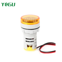 Voltmeter Digital YOGU 20-500V 22mm Mini LED Display Indikator Tegangan dengan Harga Terjangkau