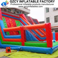 Offre Spéciale Gonflable De BÂCHE De PVC DE Parc de Trampoline Aire De Jeux Gonflable Pour La coutume