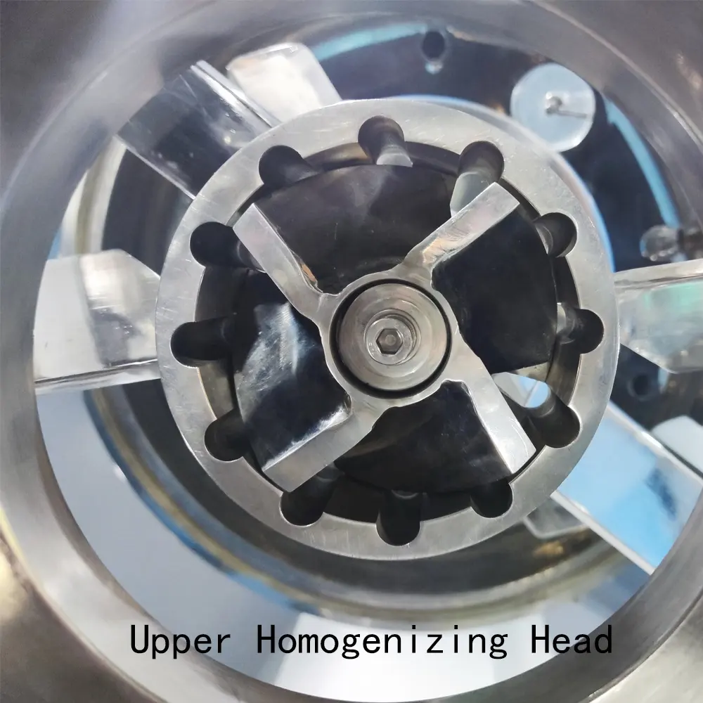 Vacuum Emulsifying Mixing Homogenizing Mixer Machine For Making Cosmetic Cream/Lotion/Ointment/Paste/Sauce/Ketchup