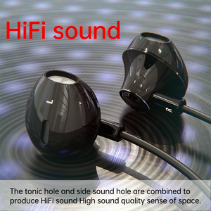 Tùy Chỉnh 3.5Mm Trong Tai Tai Tai Nghe Tai Nghe Stereo Bass Tai Nghe Kim Loại Tai Nghe Có Dây Với Mic Điều Khiển Âm Lượng - Product Image 2