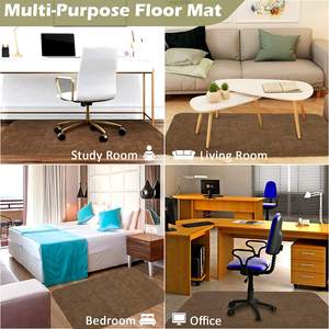 مكافحة زلة كرسي الكمبيوتر حصيرة للسجاد الأرضيات عالية كرسي حصيرة كرسي مكتب الحصير - Product Image 5