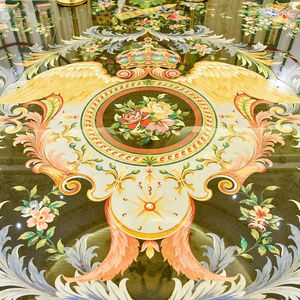 Marbre de pierre translucide naturel de luxe en gros pour la décoration intérieure, conception de revêtement de sol en marbre à jet d'eau - Product Image 1