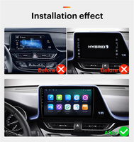GRANDnavi 9 Pouces Android autoradio 2 din Tactile Complet Voiture Vidéo lecteur multimédia avec gps pour Toyota C-HR 2018-2019 fournisseurs