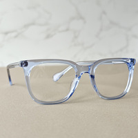 2024 mode acétate lunettes optiques solide motif rectangle montures de lunettes dans des couleurs de mode populaires