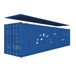 Contenedor de Carga Industrial de Acero ISO para Transporte de Carga Pesada, Logística de Envío Global y Almacenamiento Seguro de Materiales - Product Image 1