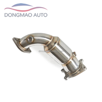 Tuyau d'échappement en acier inoxydable pour Subaru WRX (VM) 2.0T 2014-2025, Downpipe pour amélioration de la puissance, tuyau d'échappement à haut débit
