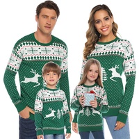 Pulls de Noël moches unisexes en tricot FNJIA pour les fêtes d'hiver et les réunions de famille
