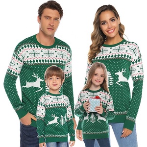 FNJIA Wholesale Unisex Ugly <strong>Christmas</strong> Sweaters Knitted Xmas <strong>Jumpers</strong> for Winter Holidays and <strong>Family</strong> Parties - Product Image 2