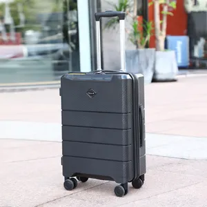 PP Reisetaschen Gepäck mit großer Kapazität 26 Zoll rollenden Hardside Koffer heiß verkaufen Trolley Tasche