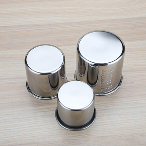 DSF76 40ML Tasse graduée en acier inoxydable, gobelet à médicaments, gobelet médical de laboratoire, récipient à liquides de laboratoire - Product Image 3