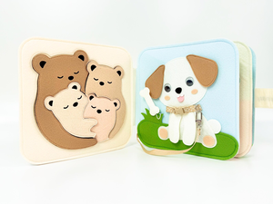 <span class=keywords><strong>Mon</strong></span> premier livre éducatif Montessori silencieux enfants sensoriel voyage jouet activité conseil enfant feutre occupé livre <span class=keywords><strong>pour</strong></span> bébé - Product Image 5