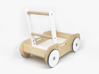 Trotteur en bois pour bébé chariot poussette trotteurs pour bébé avec roues