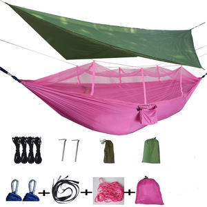 Mosquitera al aire libre Sombra Viaje Columpio de aire <span class=keywords><strong>Bosque</strong></span> Árbol Jardín Senderismo Vacaciones Picnic Camping Dosel <span class=keywords><strong>Hamaca</strong></span> - Product Image 5