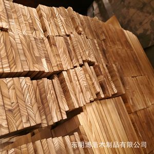 Planches en bois massif 430x150x15mm, panneaux en pin rustique, rectangulaires, origine Shandong - Product Image 4