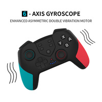 Joystick Gamepad Nirkabel 2.4G BT Kustom Pabrik untuk PC/Konsol NS Switch