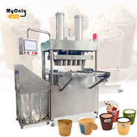 Machine industrielle MY pour la fabrication de cornets de crème glacée, de gaufrettes et de tasses à café comestibles