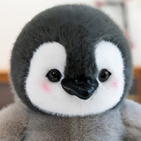 Venta caliente pingüino suave juguete 25cm 35cm Super peluche Super pingüino juguete de peluche