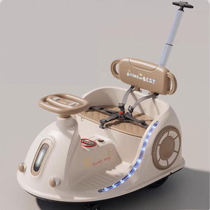 Coche eléctrico de juguete para niños con control remoto para niños de 2 a 4 años, unisex, con parachoques de plástico. - Product Image 4