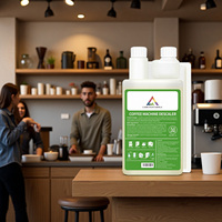 Nettoyant détartrant liquide écologique haute concentration pour machine à café, marque distributeur, à haute activité pour l'élimination des impuretés