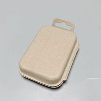 Biodegradable Recycled Pulp Molded Soap Packaging Box Paper Molded Packing Box for Soap