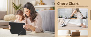 INSOVISION Calendrier numérique multifonction 21,5 pouces avec écran tactile, Wi-Fi, synchronisation automatique Google/iCloud/Outlook/<span class=keywords><strong>Yahoo</strong></span>/Family Frame - Product Image 6