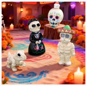 Figuras en miniatura de halloween para niños, figuras de halloween en miniatura, animales de calabaza, 3d flotador, decoración de fantasma, pequeños personajes de juguete - Product Image 5