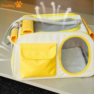 Mochila Transpirable para Mascotas 2025, Bolsa de Transporte para Perros y Gatos con Espacio para las Patas en la Parte Delantera, Colores Frescos - Product Image 4