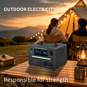 สถานีไฟฟ้าพกพา 600W 600Wh LiFePO4 ระบบสำรองพลังงาน พร้อมพอร์ต USB-C AC DC รองรับพลังงานแสงอาทิตย์ สำหรับรถบ้าน การเดินทาง และใช้ในบ้าน - Product Image 5