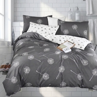 Offre Spéciale – Parure de Lit Quatre Pièces en Coton 300 Fils, Motif Pissenlit Tissé, Impression Personnalisée, Haute Qualité et Prix Abordable