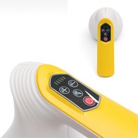 Máquina para quemar grasa del vientre inalámbrica LICHANG, martillo de masaje para esculpir el cuerpo, masajeador adelgazante de mano anticelulitis con calor