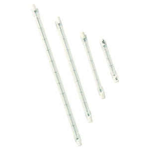 Lámpara halógena lineal de 1500w 220-240v 256mm, ideal para iluminación eficiente en espacios interiores y exteriores. - Product Image 1