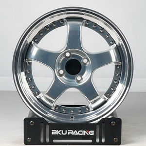 Rines BZY Forjados 5x114.3 de 17, 18 y 19 Pulgadas en Gris, para Autos de Carreras, Compatibles con JDM <span class=keywords><strong>Subaru</strong></span> <span class=keywords><strong>Impreza</strong></span> <span class=keywords><strong>Sti</strong></span> BRZ GT86 Supra Wrc Wrx - Product Image 2