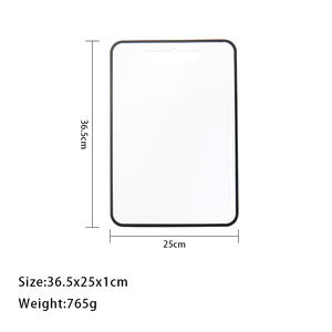 Planche à découper professionnelle en plastique PP avec mesure, pour décongélation rapide et hachoir à ail - Product Image 5