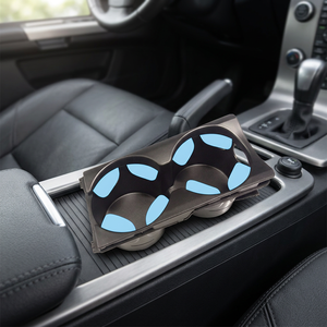 LONGSERNG High Quality Portable Classical Rubber Cup Holder for S40 V50 C30 C70 (LSVI115) <b>Car</b> <b>Interior</b> Accessories - Product Image 2