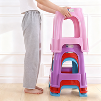 Tabouret Moderne en Plastique Extra Épais pour la Vente en Gros : Chaise de Table à Manger Carrée pour la Maison, Tabouret Haut pour Adultes pour le Salon.