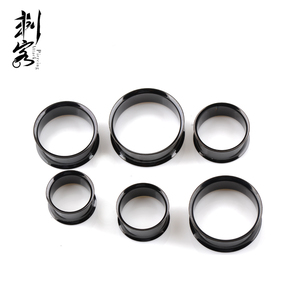<span class=keywords><strong>Oreille</strong></span> en <span class=keywords><strong>acier</strong></span> inoxydable Double évasée Plug Expander Stretcher Earlet Jauges Piercing Body Jewelry - Product Image 4