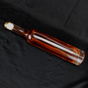 Bouteille de whisky en verre soufflé à la main de 500 ml, narguilé, bleu impérial, bouteille de whisky de qualité supérieure - Product Image 3