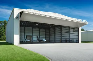 Aisc prefab máy bay hangar Cấu trúc thép máy bay hangar