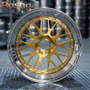 Rines Forjados Personalizados de 18, 19 y 20 Pulgadas, 5x114.3, 5x112, Rines de Aleación para Autos de Carreras, para BMW M3 E46 E92, <span class=keywords><strong>Toyota</strong></span> <span class=keywords><strong>Supra</strong></span>, Porsche 911 <span class=keywords><strong>GT3</strong></span> - Product Image 2