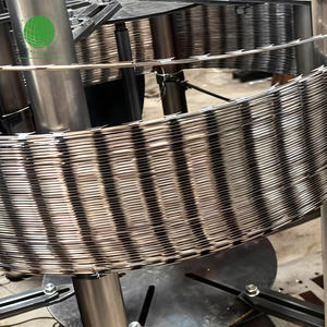 รั้วเหล็กชุบสังกะสีป้องกันการปีน 3 มิติ พร้อมหนามแหลม บริการสร้างแบบจำลอง 3 มิติ - ป้องกันการบุกรุกอย่างมีประสิทธิภาพสำหรับไซต์ก่อสร้าง - Product Image 4