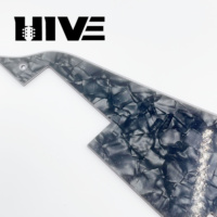 HVE Original Factory Manufacturing Wholesale Pearl Model 3 Layers PVC LP Pickguard Electric Guitar Scratchplate