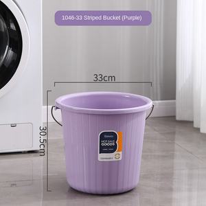 Bw1046 Hoge Kwaliteit Pp Plastic Bad Water Emmer Met Handvat Draagbare En Grote Capaciteit 22l Voor Huishoudelijk Gebruik Fabriek Groothandel - Product Image 5