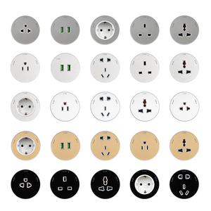 Nhà máy nhôm tường theo dõi ổ cắm EU AU anh chúng tôi di chuyển Modular Power Rail cắm đa chức năng theo dõi hệ thống đường sắt - Product Image 6