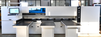 Scie à panneaux automatique CNC, Scie à poutres CNC, Machine de découpe de bois KDT Nanxing, haute vitesse pour MDF, OSB, armoires