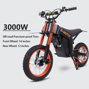 Moteur électrique 3000W sans balais, batterie au lithium 48V 21AH, cadre en alliage d'aluminium, cyclomoteur électrique hybride pour la conduite hors route en montagne - Product Image 2