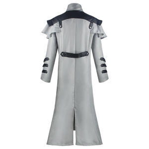 中世纪角色扮演服装文艺复兴朋克复古长款开叉夹克100% 涤纶男女通用舞台表演服装 - Product Image 5