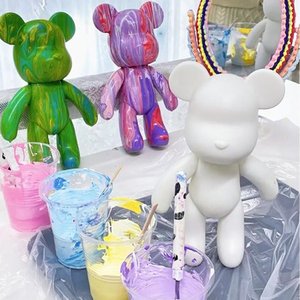 Urso de pelúcia led para dia dos namorados, aparelho de led, brilho, presentes de dia dos namorados, 30 cm, folha holográfica de pvc, luzes polar, 2023 - Product Image 5