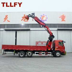 Grue articulée TLLFY 8 tonnes, grue hydraulique à flèche articulée montée sur camion, vente directe usine avec moteur comme composant principal - Product Image 2