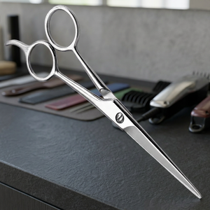 Tijeras de Peluquería Profesionales de Acero Inoxidable con Logotipo Personalizado, Ligeras, para Diestros, Mango Mediano, para Salones de Belleza y Barberías - Privado - Product Image 6